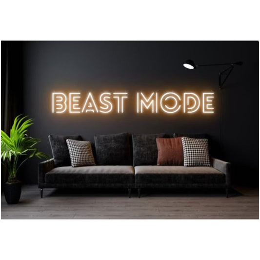 Beast Mode Led Sign Business Neon Signs