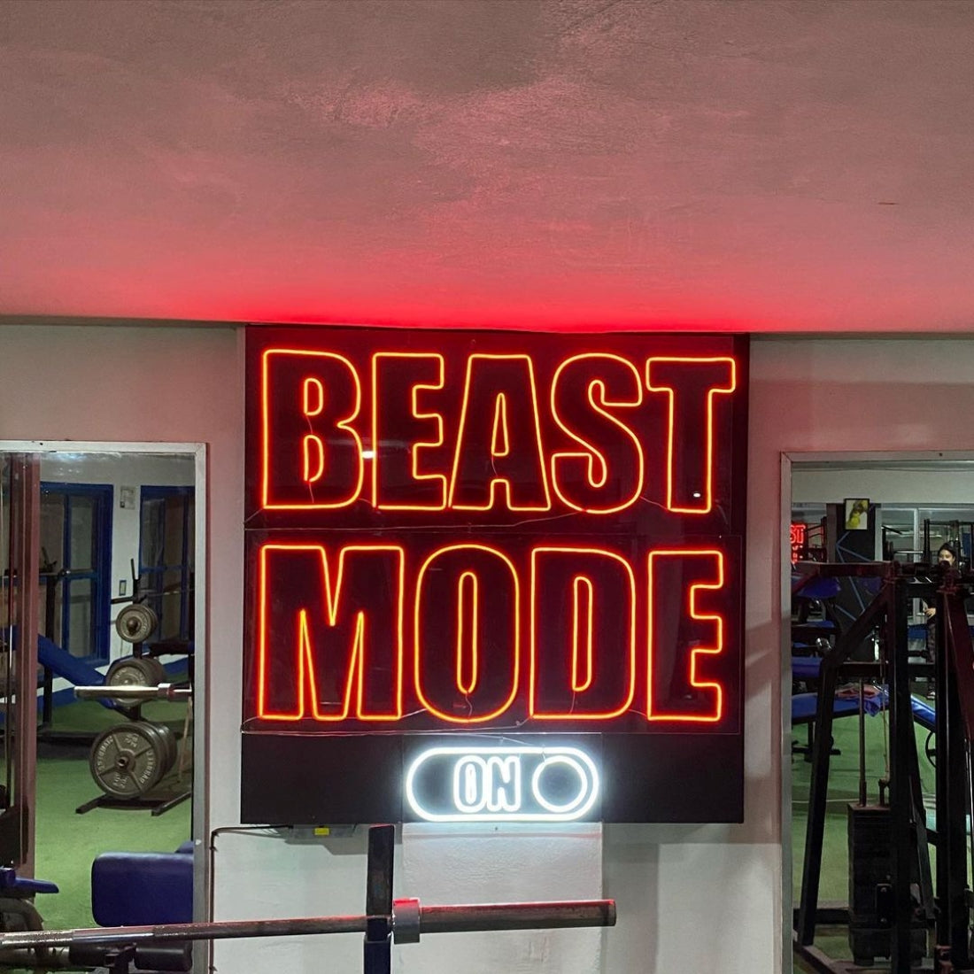 Beast Mode On Led Sign Business Neon Sign