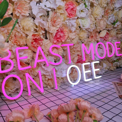Beast Mode On Off Led Neon Sign - Shineneon