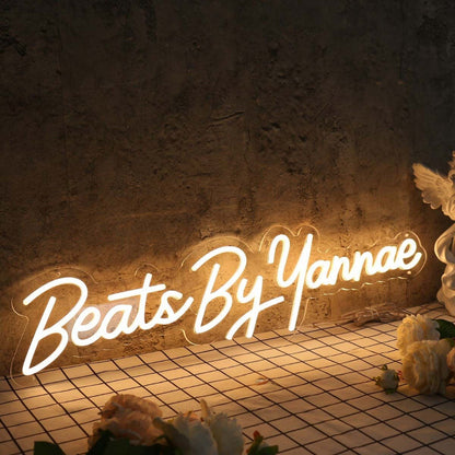 Beats By Yannae Yellow Led Neon Sign - Shineneon