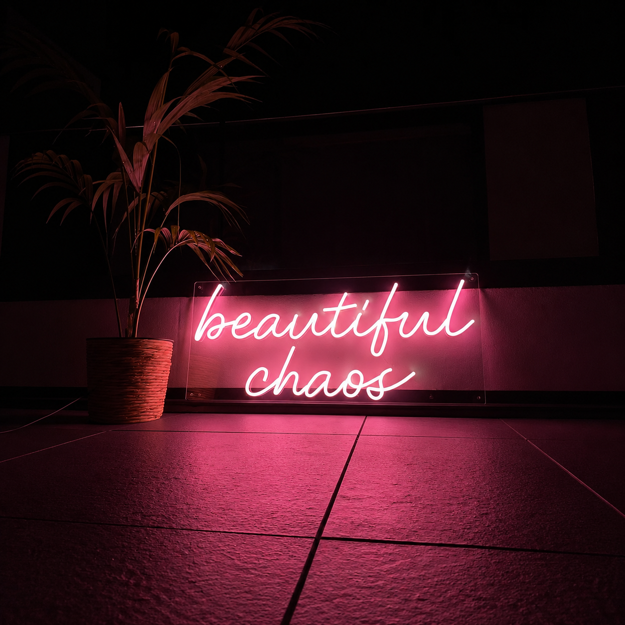 Beautiful Chaos LED Neon Sign - 01 Original Product Image