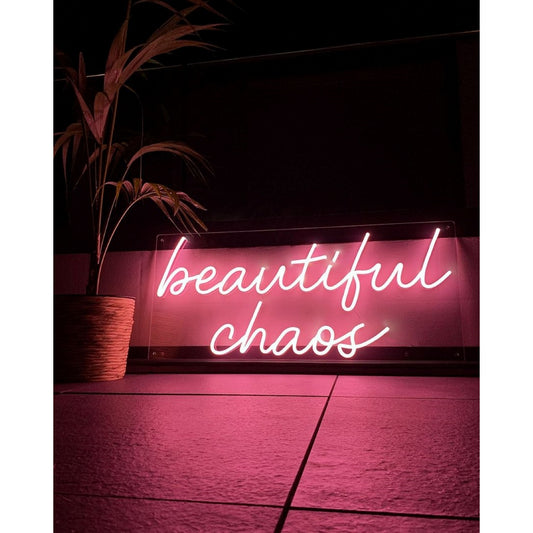 Beautiful Chaos Led Sign Business Neon Sign