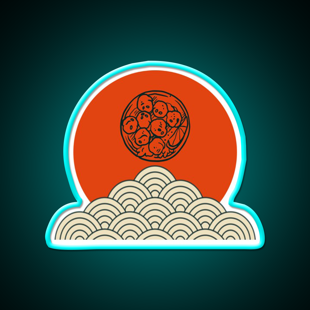 Beautiful Chinese Food Design Led Neon Sign Chinese Food Rgb Color