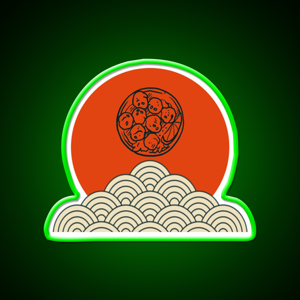 Beautiful Chinese Food Design Led Neon Sign Chinese Food Rgb Color