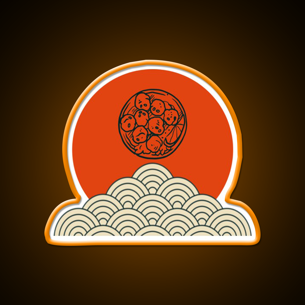 Beautiful Chinese Food Design Led Neon Sign Chinese Food Rgb Color