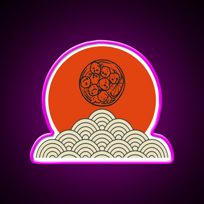 Beautiful Chinese Food Design Led Neon Sign Chinese Food Rgb Color