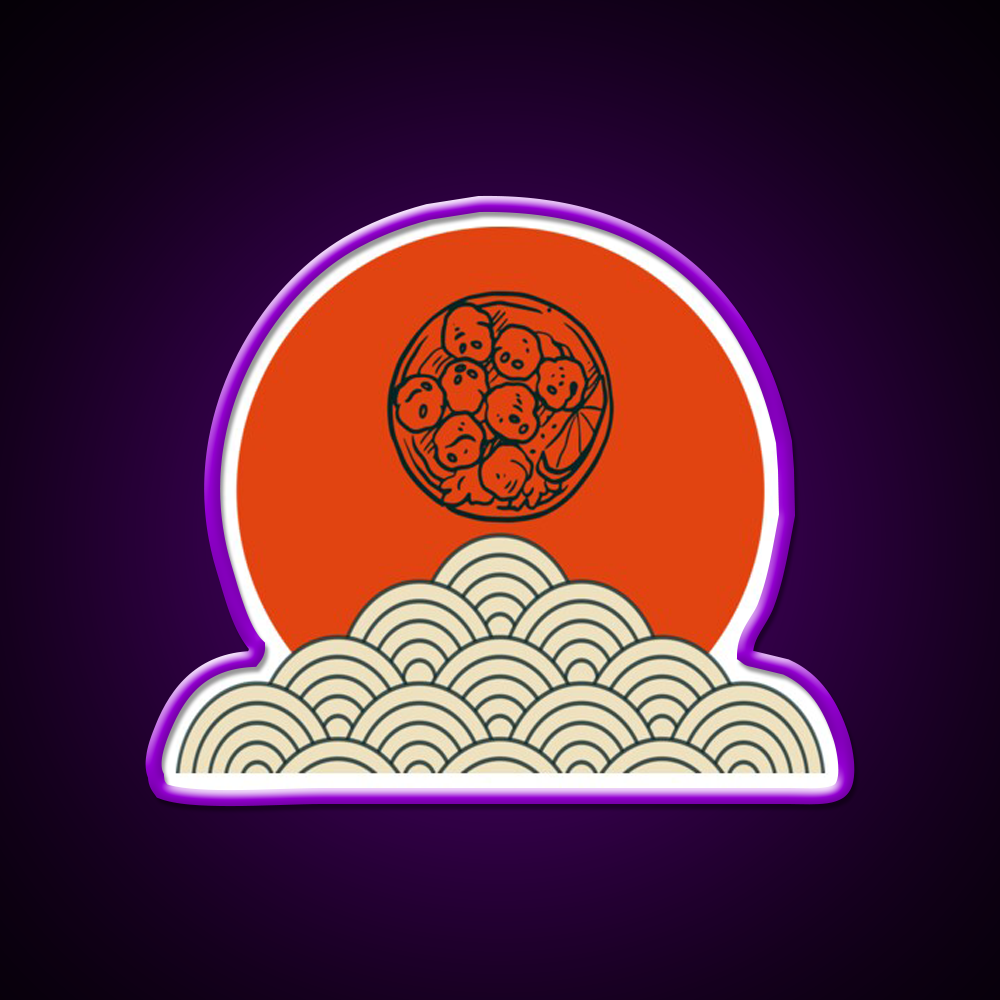 Beautiful Chinese Food Design Led Neon Sign Chinese Food Rgb Color