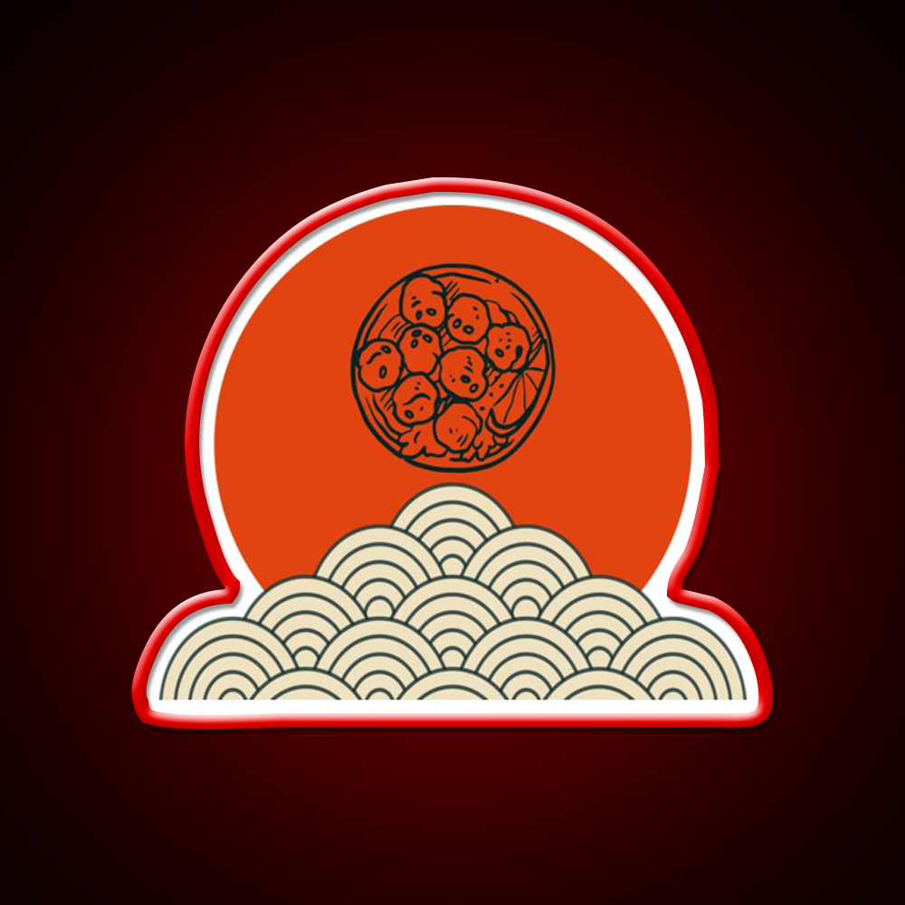 Beautiful Chinese Food Design Led Neon Sign Chinese Food Rgb Color