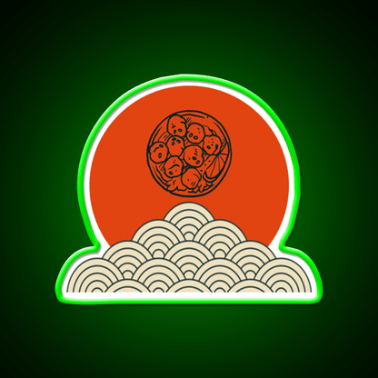 Beautiful Chinese Food Design Led Neon Sign Chinese Food Rgb Color - Shineneon