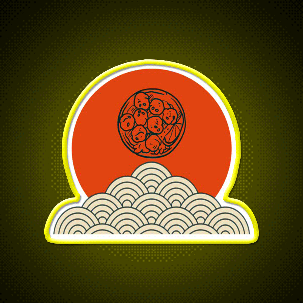 Beautiful Chinese Food Design Led Neon Sign Chinese Food Rgb Color