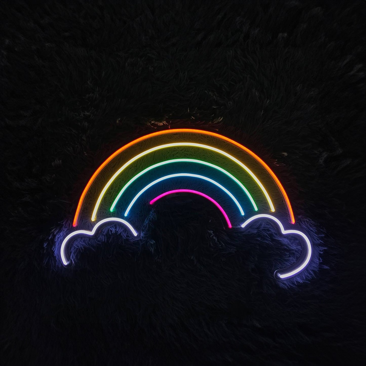 Beautiful Rainbow Neon Sign Wall Decor