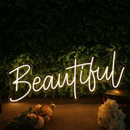 Beautiful Yellow Custom Led Neon Sign - Shineneon