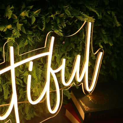 Beautiful Yellow Custom Led Neon Sign - Shineneon