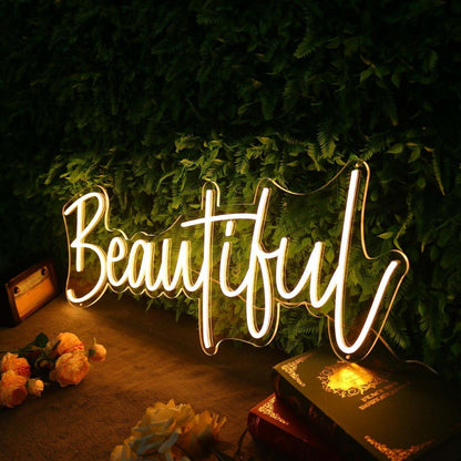 Beautiful Yellow Custom Led Neon Sign - Shineneon