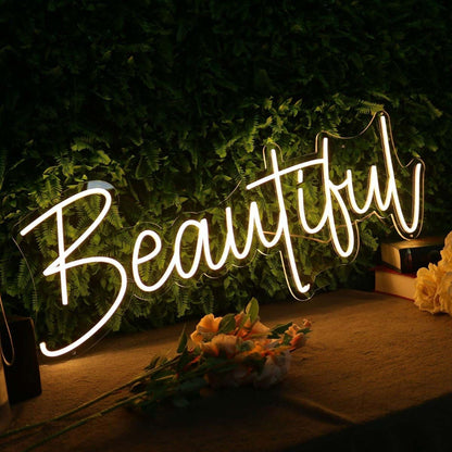 Beautiful Yellow Custom Led Neon Sign - Shineneon