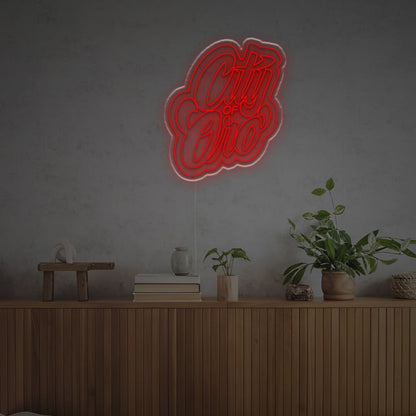 Beautify Your Space City Iof Ero Led Neon Sign For Home Decor | Shineneon