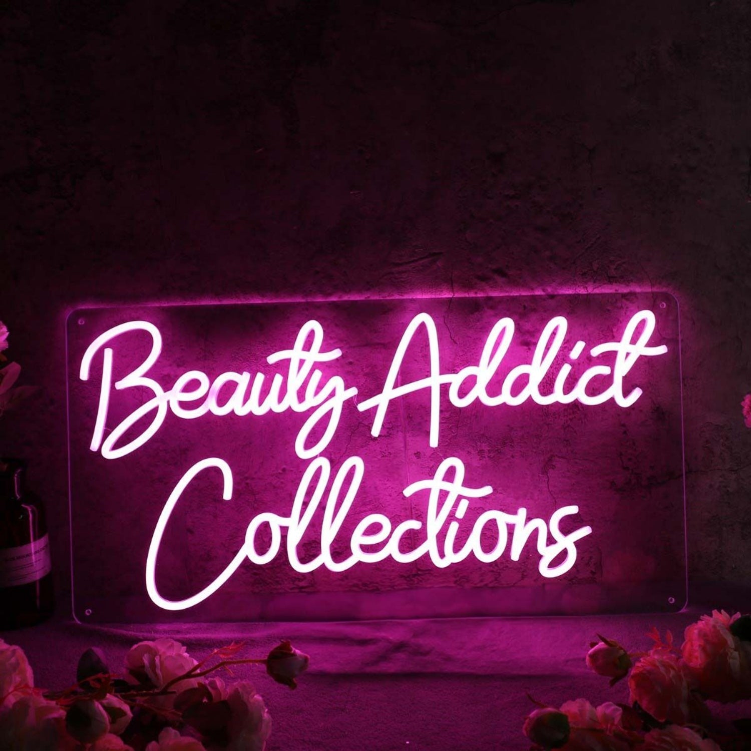 Beauty Addict Collections Purple Led Neon Sign - Shineneon