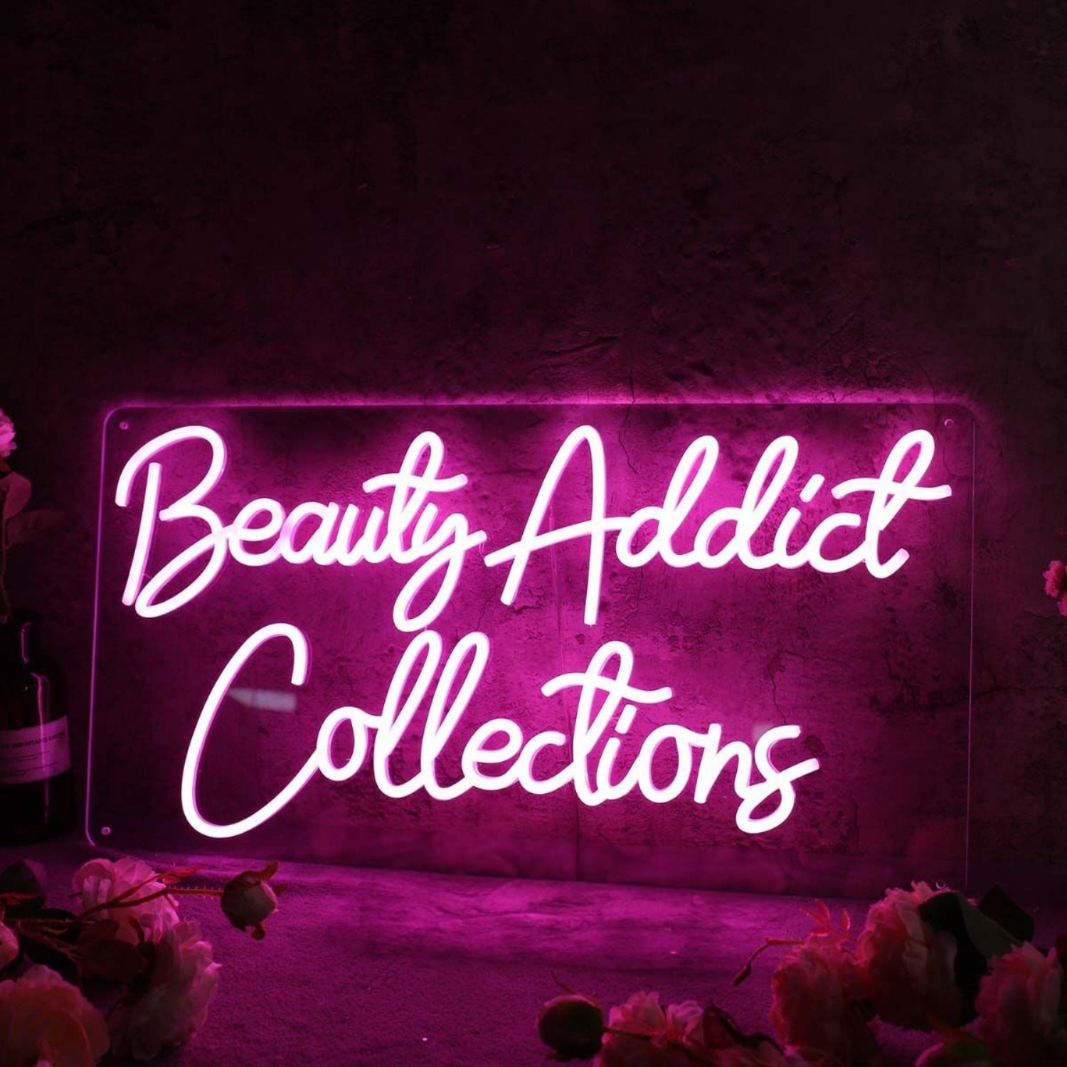 Beauty Addict Collections Purple Led Neon Sign - Shineneon