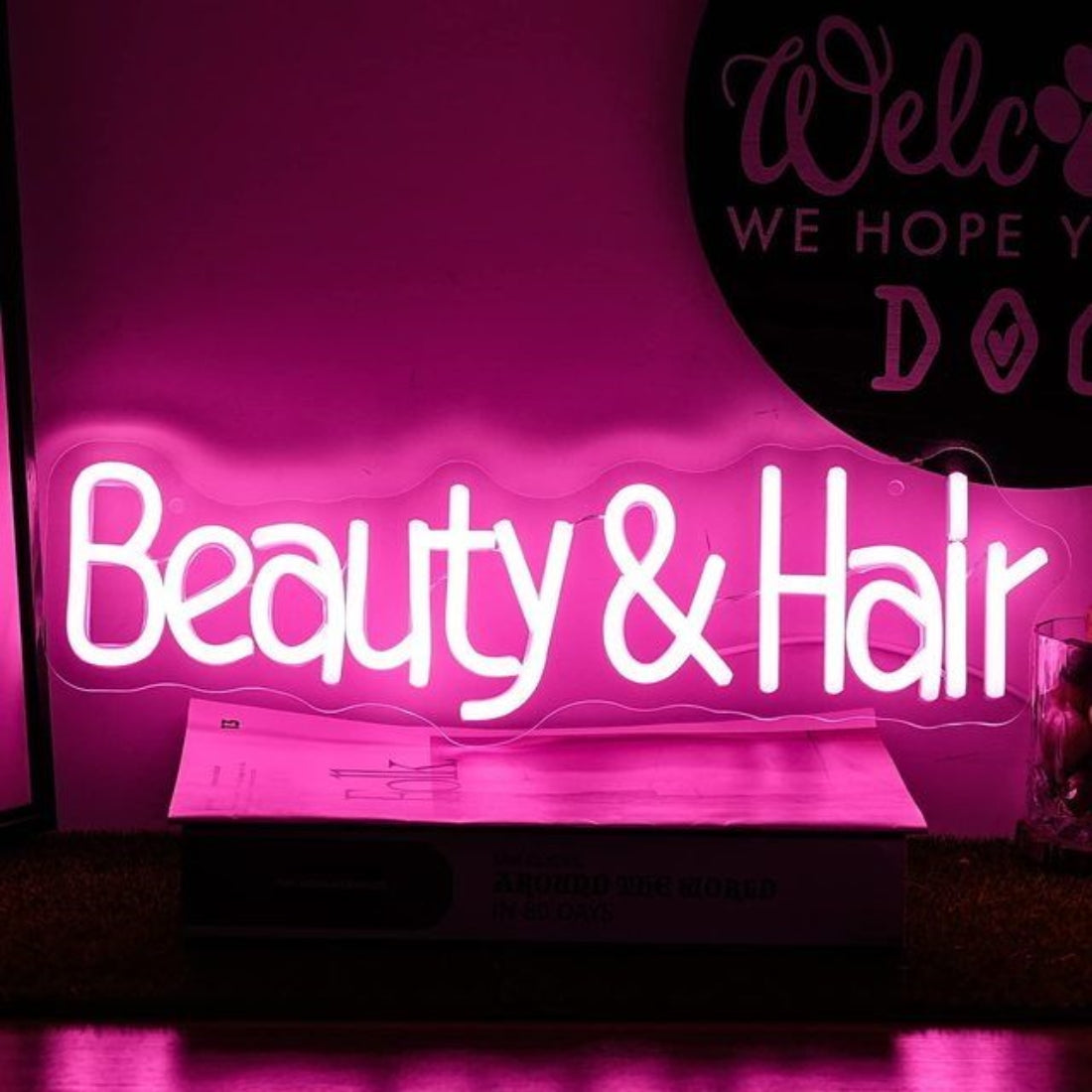 Beauty And Hair Led Sign Business Neon Sign