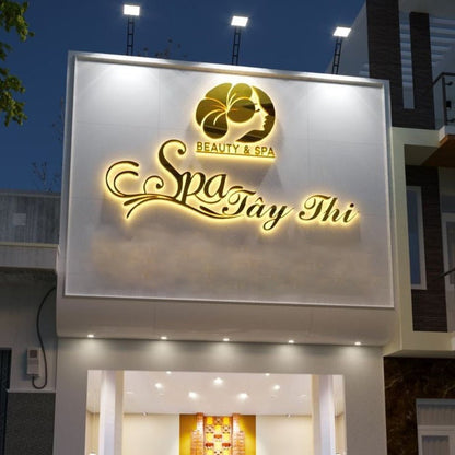 Beauty And Spa 3D Backlit Channel Letters Led Light Sign - Shineneon