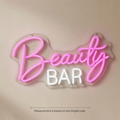 Beauty Bar LED Neon Sign - 04 Size Image
