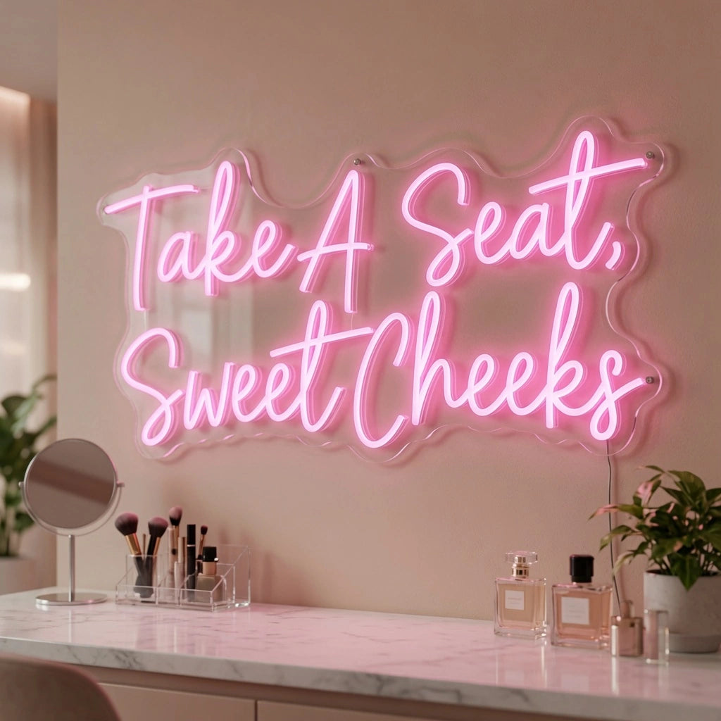 Beauty Business LED Neon Sign - 03 Real Lifestyle Scene