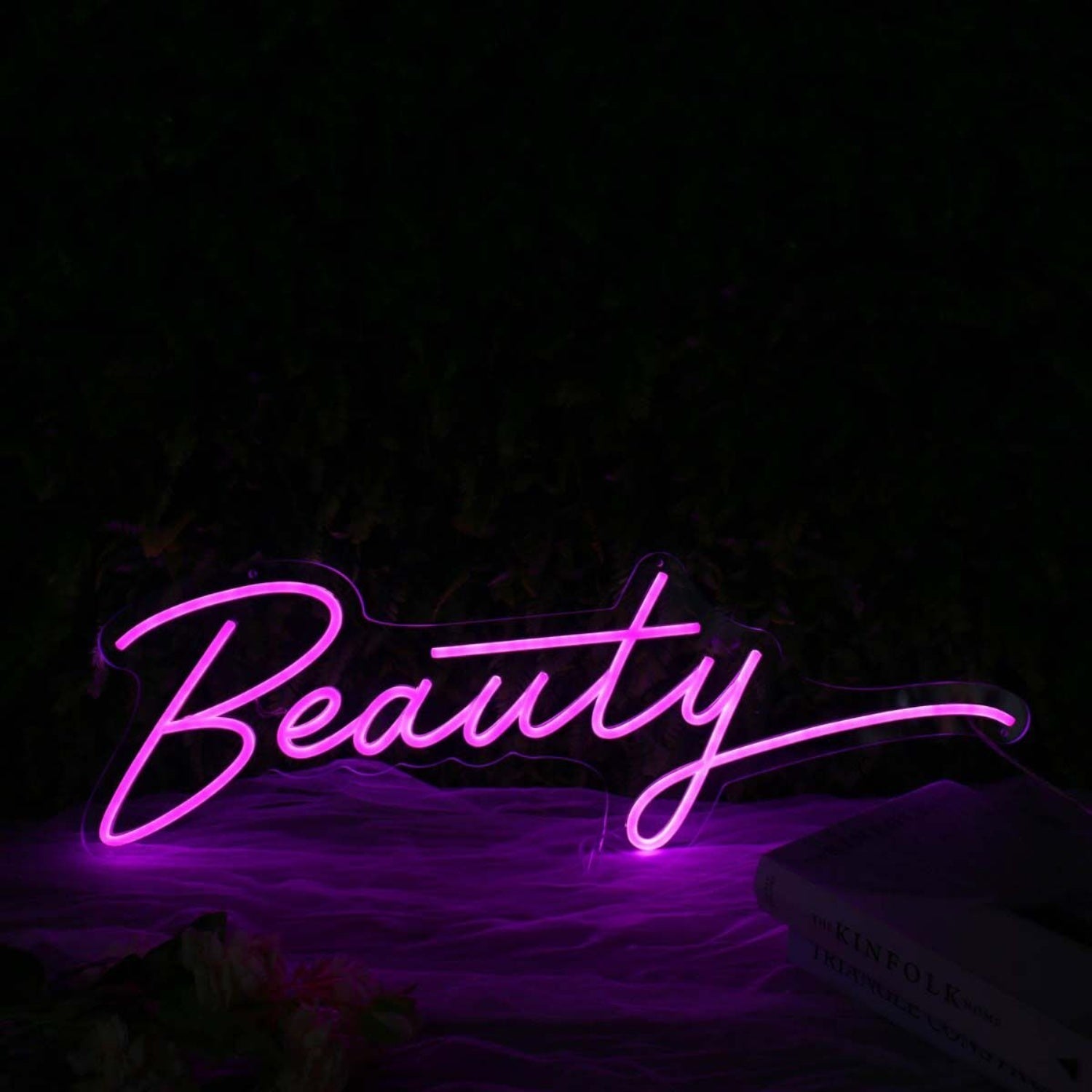 Beauty Dark Purple Led Neon Sign - Shineneon