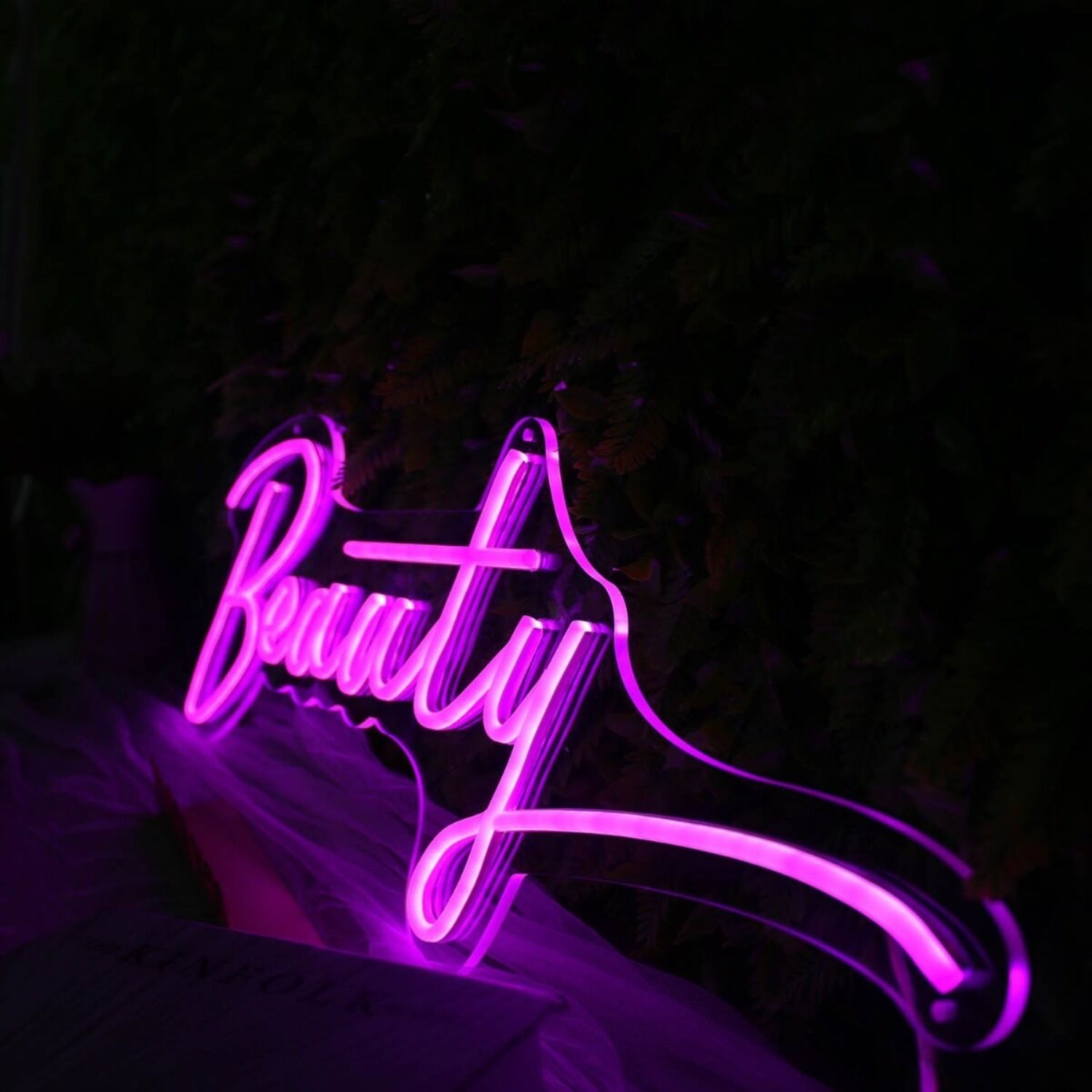 Beauty Dark Purple Led Neon Sign - Shineneon