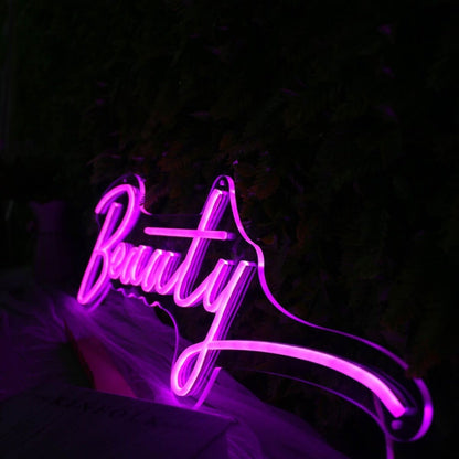 Beauty Dark Purple Led Neon Sign - Shineneon