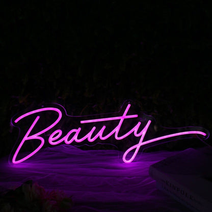 Beauty Dark Purple Led Neon Sign - Shineneon