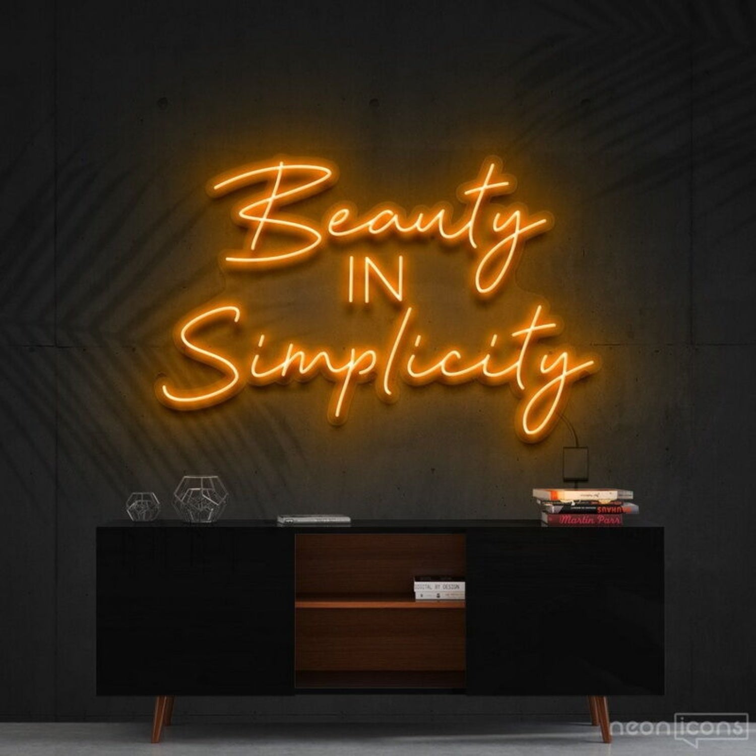 Beauty In Simplicity Led Neon Sign Felegant And Minimalistic Decor - Shineneon