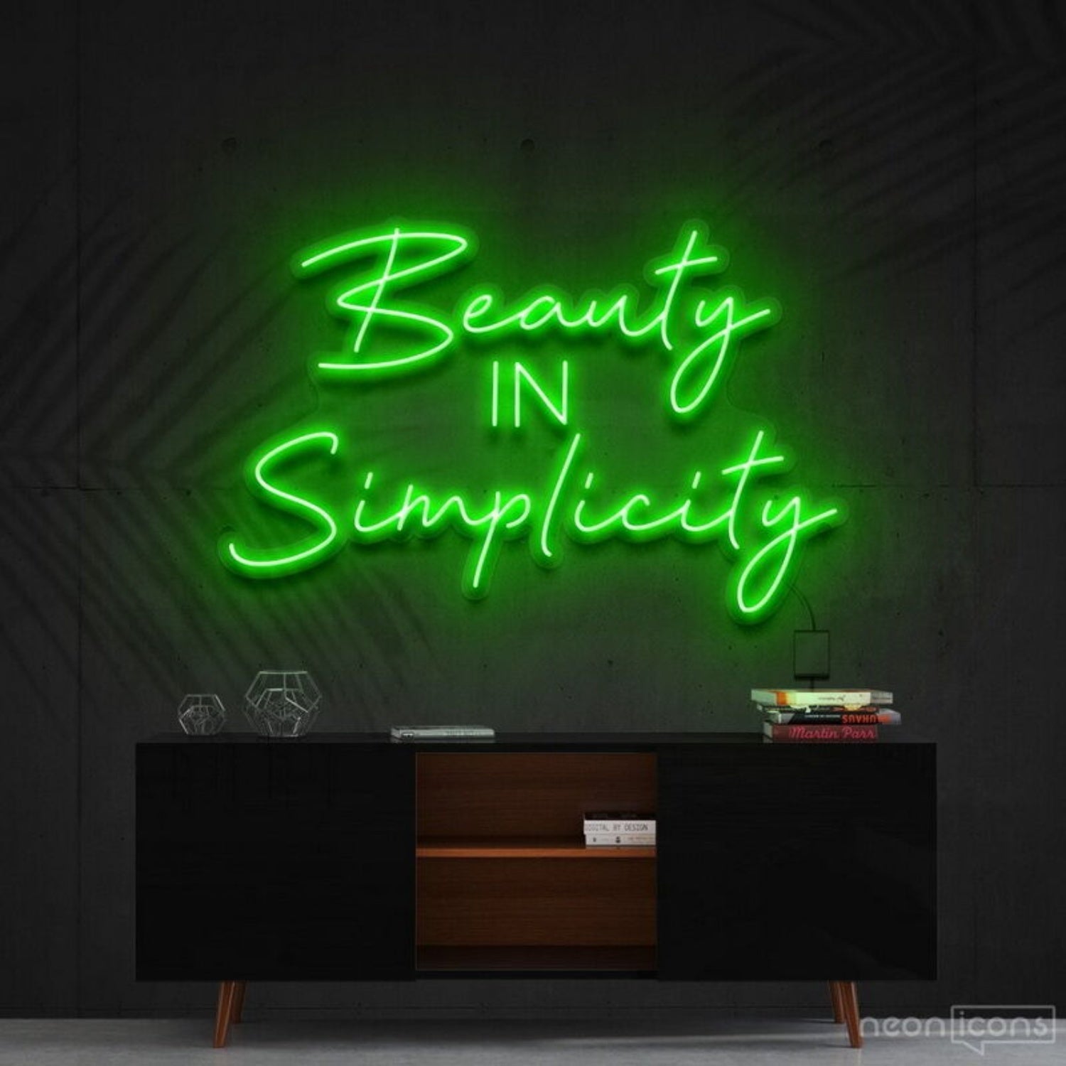 Beauty In Simplicity Led Neon Sign Felegant And Minimalistic Decor - Shineneon