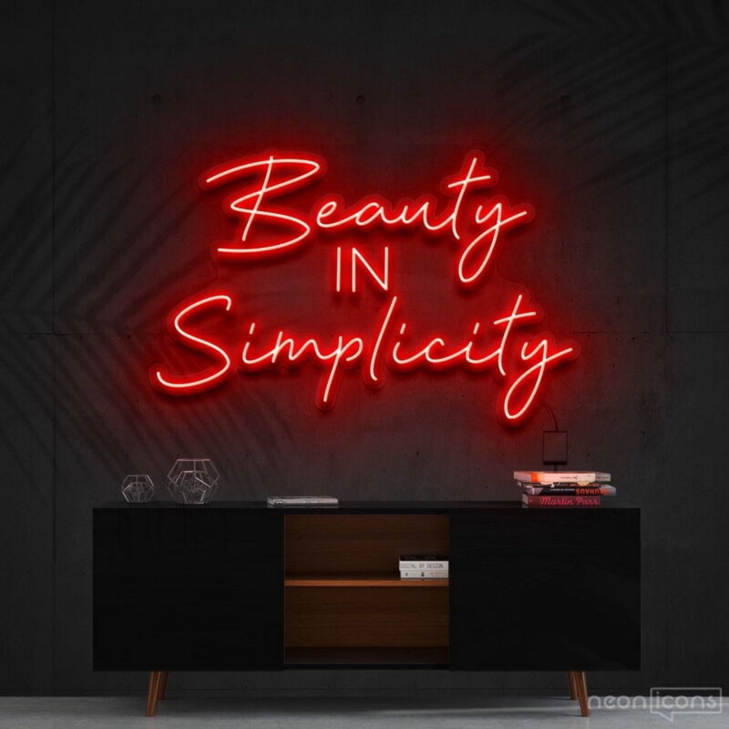 Beauty In Simplicity Led Neon Sign Felegant And Minimalistic Decor - Shineneon