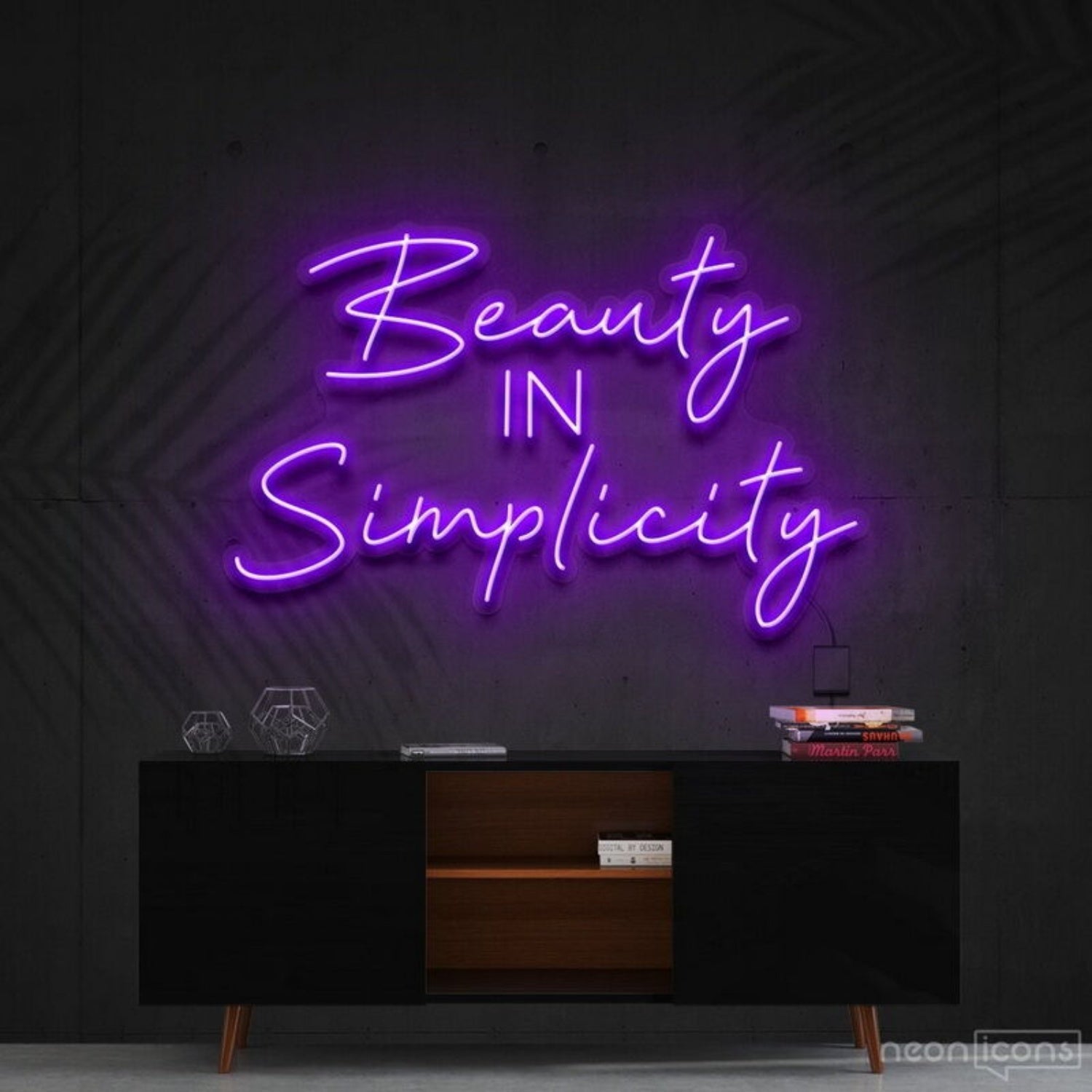 Beauty In Simplicity Led Neon Sign Felegant And Minimalistic Decor - Shineneon