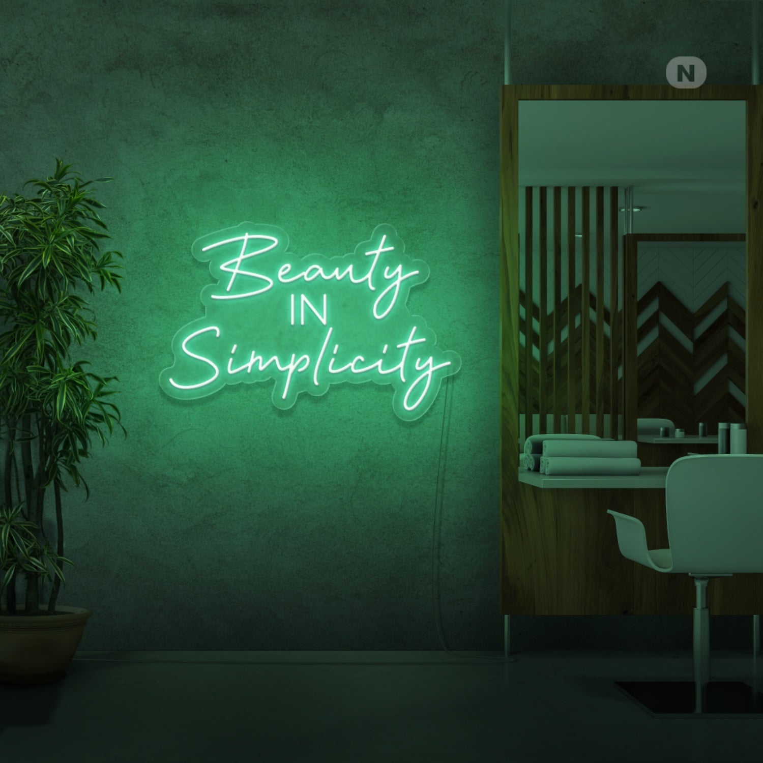 Beauty In Simplicity Led Neon Signs - Shineneon