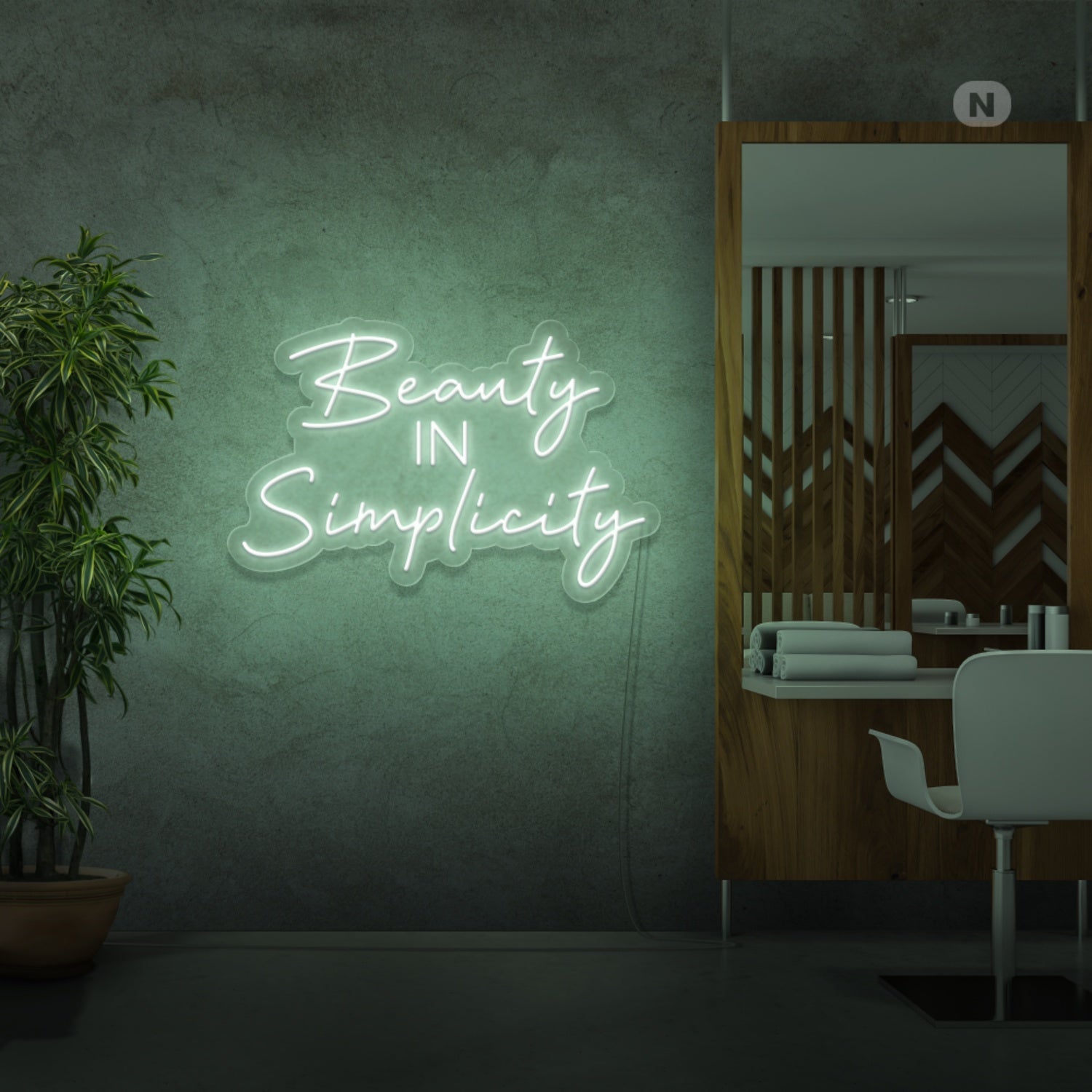 Beauty In Simplicity Led Neon Signs - Shineneon