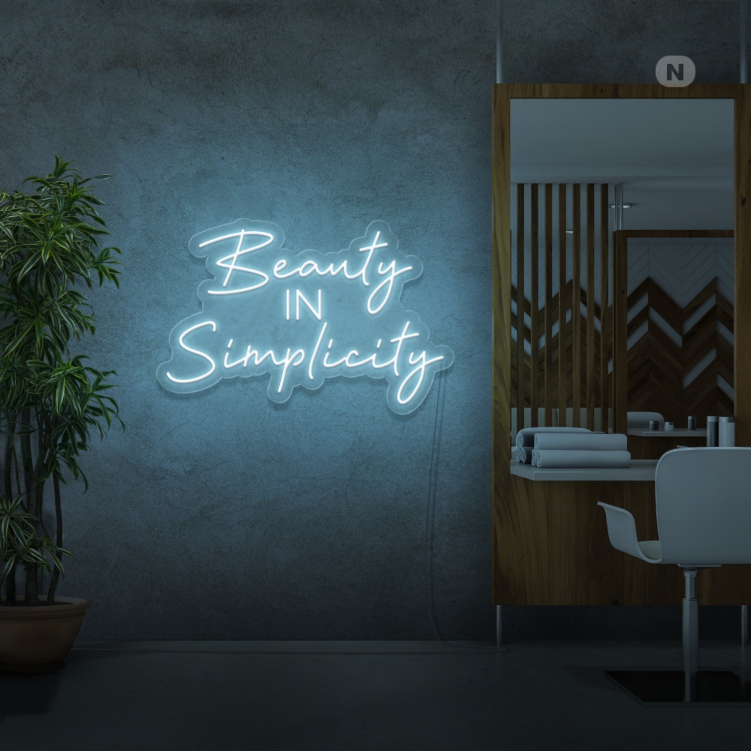 Beauty In Simplicity Led Neon Signs - Shineneon