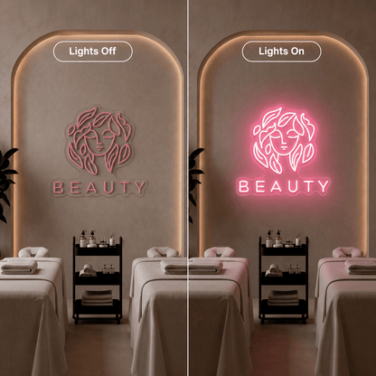 Beauty LED Neon Sign Wall Neon Sign - Shineneon