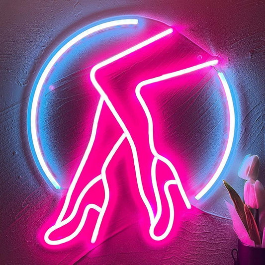 Beauty Legs Led Sign Business Neon Sign