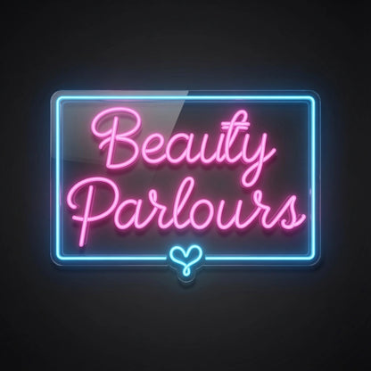 Beauty Parlours Wall Decor LED Neon Sign - 01 Original Product Image