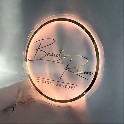 Beauty Room Zuzana Kabatova Acrylic Business Logo Sign - Shineneon