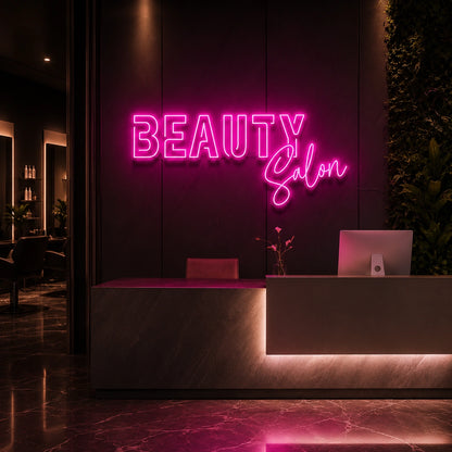 Beauty Salon LED Neon Sign - 02 High-Converting Product Image