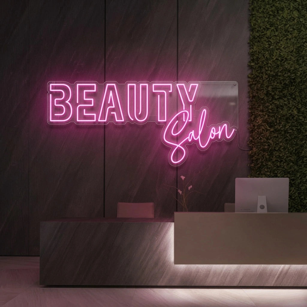 Beauty Salon LED Neon Sign Home Wall Art - 01 Original Product Image