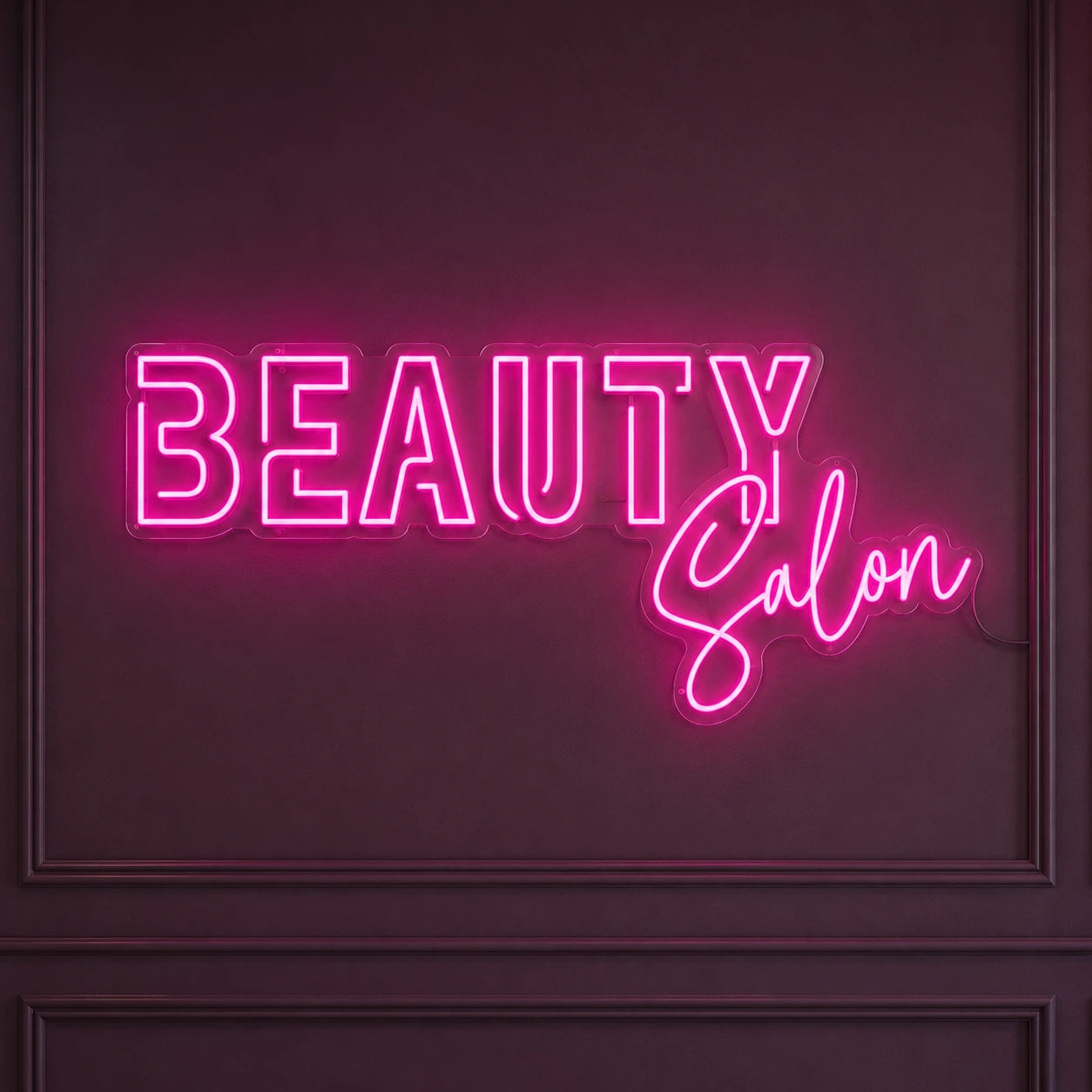Beauty Salon LED Neon Sign Wall Neon Sign - 04 Size Image