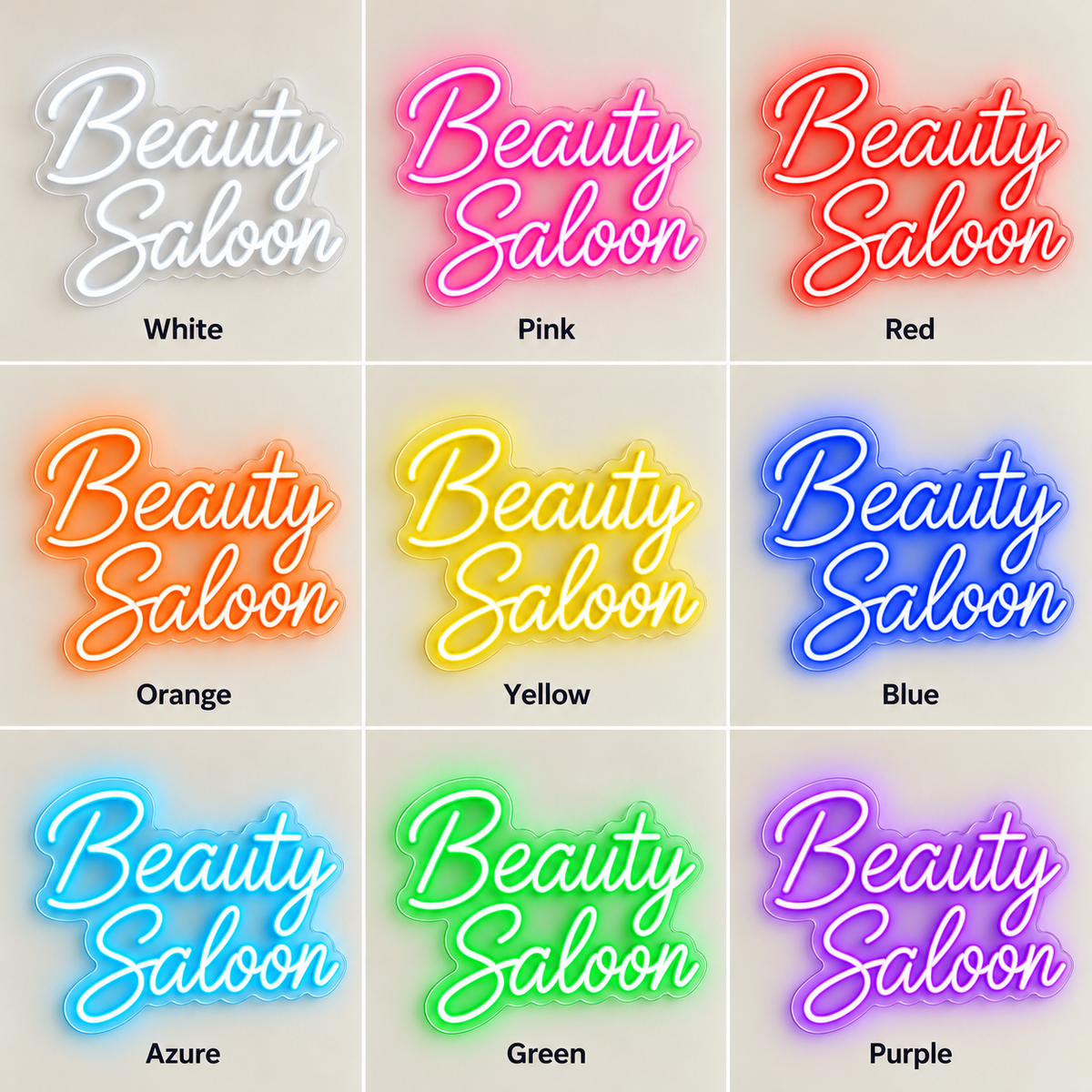 Beauty Salon LED Neon Sign