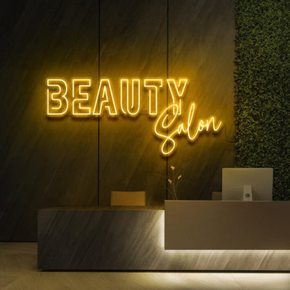 Beauty Salon Pink Glow Led Neon Sign For Spa Wall Decor | Shineneon