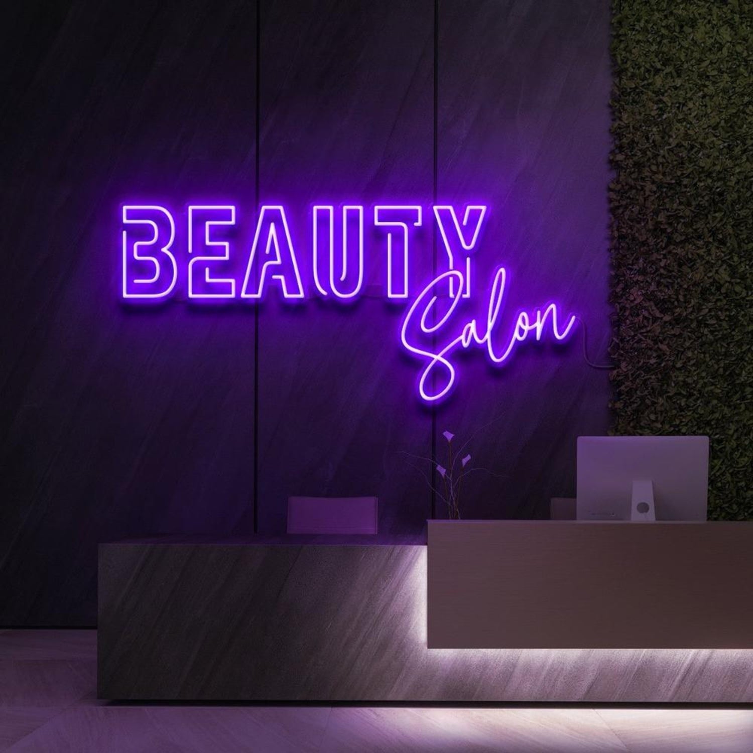 Beauty Salon Pink Glow Led Neon Sign For Spa Wall Decor | Shineneon