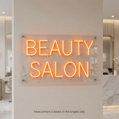 Beauty Salon Wall Decor LED Neon Sign - 04 Size Image