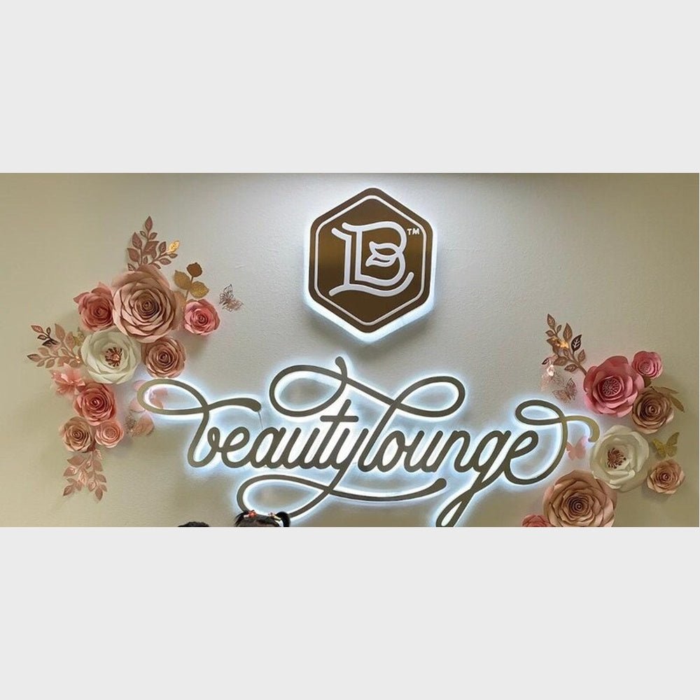 Beautylounge Logo 3D Backlit Channel Letters Led Light Sign - Shineneon