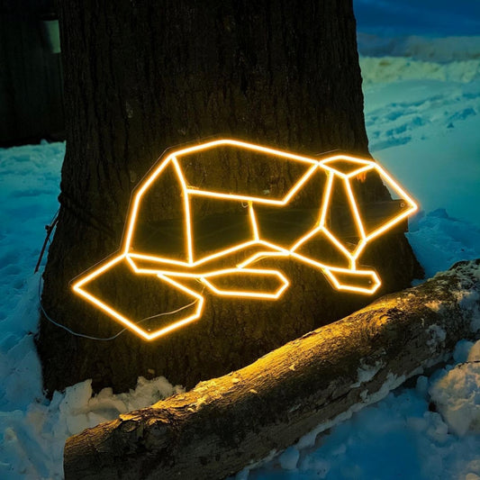 Beaver Animal Led Sign Business Neon Sign